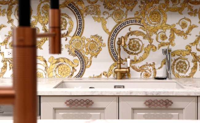 台灣瑪摩 VERSACE CERAMICS 寶輝花園廣場 裝修住宅